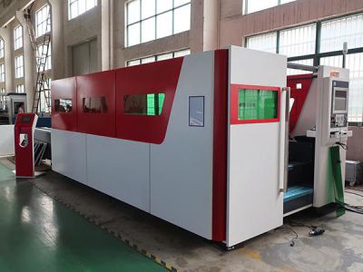 Máy Cắt Laser Fiber CNC Công Suất Lớn 1kW~6kW