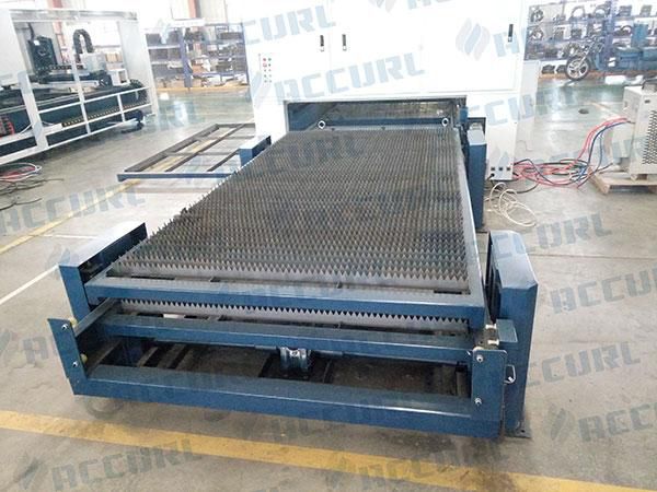 Máy Cắt Nhôm Laser Fiber CNC IPG 1kW