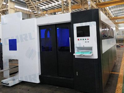 Máy Cắt Thép Không Gỉ Laser Fiber CNC IPG 4kW