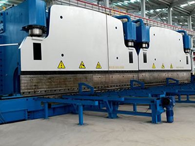 Máy Chấn Thủy Lực CNC Tandem Cho Sản Xuất Cột Đèn, Chấn Gấp Cột Bác Giác